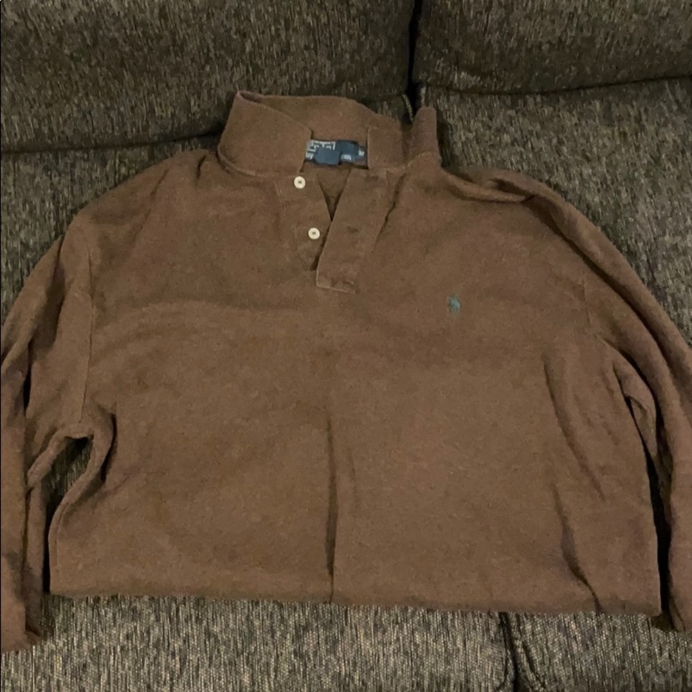 Long sleeve polo